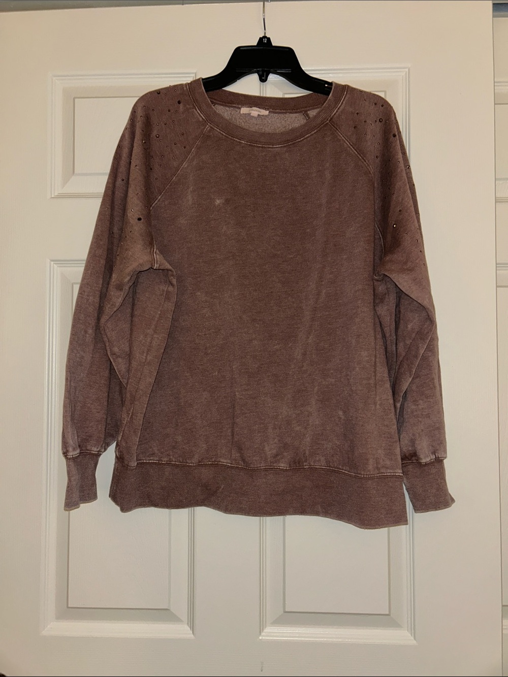 Maurices Dusty Rose Crewneck Sweatshirt